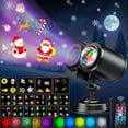 thumbnail image 3 of Outdoor HD projector light, remote control 16 switchable modes, Christmas Halloween celebrations, birthdays, weddings and parties, waterproof light show, 3 of 22
