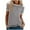 Gray, variant on Fesfesfes Oversized Tshirt Women's Fashion Solid T-shirt Short Sleeves Blouse Round Neck Casual Tops Spring Tops 12(XXL)