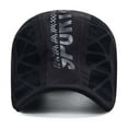 thumbnail image 4 of Breathable Mesh Sport Cap, Moisture Wicking Adjustable Running Hat, Lightweight Low Profile Athletic Baseball Cap for Men Women, 4 of 9
