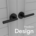 thumbnail image 2 of Mega Handles | Ronn Dummy Door Lever | Pack of 2| Matte Black, 2 of 4