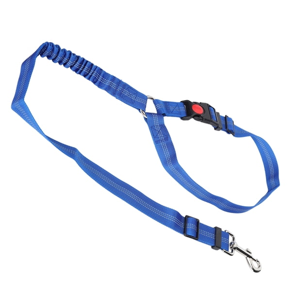 Restricción Para Perros, Cinturón De Seguridad Reflectante Para Perros Ajustable Con Fuerte Hebilla Giratoria Para Caminar Con Perros Al Aire Libre Para Evitar Que Los Perros Se
