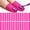 Pink, variant on 40PCS Nail Polish Protector for Finger, Gel Nail Sticker, UV Finger Protection Cuticle Protector Tape for Nail Painting, U-Shaped French Tip Nail Art Accessories DIY, Pink