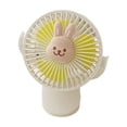 thumbnail image 1 of Ventilador portátil con clip, ventilador personal de refrigeración, alimentado por USB, recargable con 3 velocidades Estilo C, 1 of 9
