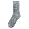 thumbnail image 2 of FAZVAOO Womens Socks Fuzzy Crew Fleece Warm Sleep Socks Gray, 2 of 3