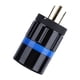 thumbnail image 2 of Conector de cable de alimentación de CA de cobre puro chapado en oro de 24 K para 100-250 V, rendimiento de audio de alta calidad, 2 of 8