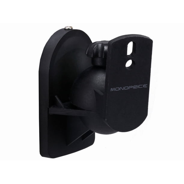 Soportes de montaje en pared para altavoces Monoprice de perfil bajo, 3,4 kg