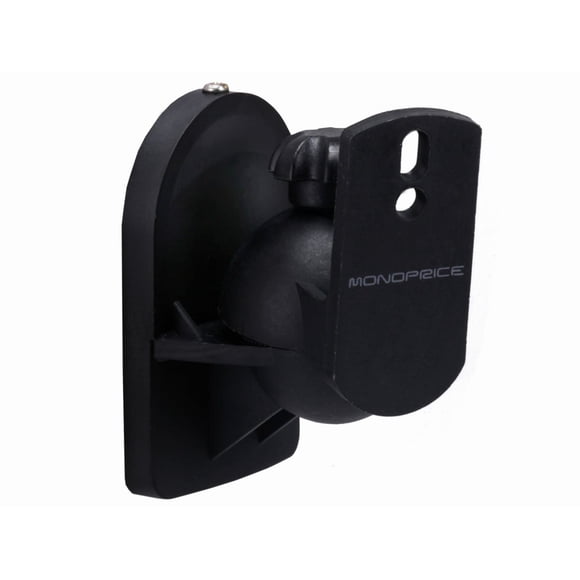 Soportes de montaje en pared para altavoces Monoprice de perfil bajo, 3,4 kg