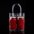 thumbnail image 4 of Lubelski Clear Tote Bags Friendly Purse Shoulder Handbag PVC Transparent Plastic Pouch, 4 of 7