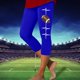 thumbnail image 1 of WILLBEST Leggings Deportivos Informales con Estampado de Rugby para Mujer, Pantalones de Yoga, Cintura Alta, Elásticos, para Correr Y Gimnasio. Extra Grande, 1 of 3