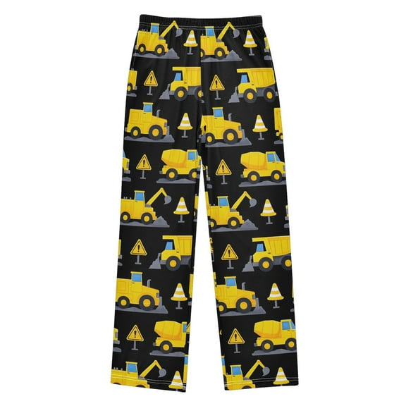 joogoo Engineering Trucks Pajama Pants Pj Bottoms Sleepwear Lounge L