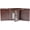 BROWN, variant on Mens  Wallet, Large Capacity Trifold Wallet for Men with 3 ID Window (Brown)