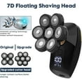 thumbnail image 3 of in 1 Electric Shaver 7D for Bald Men, Rechargeable Rotary Razor, LED Display, Black, 3 of 5