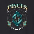 thumbnail image 3 of Wild Bobby Pisce Two Fish Fishes February 18 March 20, Water Sign, Constellations Horoscope Zodiac Birthday Birth Month Stone Gift for Men Women Graphic Tee, 3 of 6