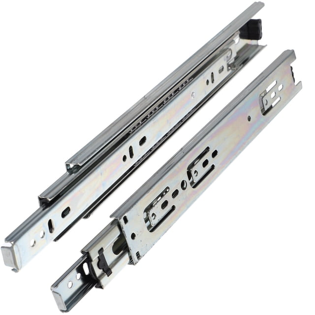 2 rieles para cajones de 12 pulgadas, guía deslizante para gabinetes, accesorio deslizante