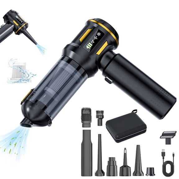 BN-LINK 4-in-1 Handheld Vacuum Cordless with Multi-Nozzles, 16000Pa Car Vacuum Cleaner with 3 Speed & 2 Filter, Lightweight Vacuum for Car, Home, Office, Pet