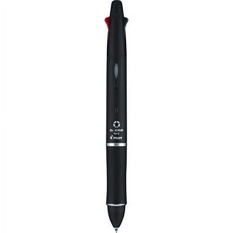 PILOT Dr Grip 4+1 LIMITED EDITION ブラック Pilot Dr. Grip Ballpoint Pen & Mechanical Pencil, Medium Point 1.0