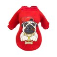 thumbnail image 2 of Xihbxyly Suéter para Perro, Poliéster Suave, Abrigo de Invierno Cálido, Fácil de Limpiar, Fácil de Poner y Quitar, Apto para Perros Pequeños, Cómodo y Duradero, Talla Xl 4-6 Kg, 2 of 2