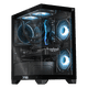 thumbnail image 1 of PC Gamer Xtreme PC Gaming AMD Radeon RX 9070 XT Ryzen 9 7900X 32GB DDR5 SSD 1TB Sistema Liquido WIFI W11 Black gaming 4K, streaming y edición profesional, 1 of 6