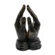 thumbnail image 2 of Estatua de manos rezando, luz nocturna, escultura decorativa para estantería, dormitorio, sala de estar, oficina, 2 of 9