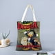 thumbnail image 2 of Count Duckula Bolso de tela con estampado de lienzo para mujer, bolsa de compras reutilizable y estética, con cremallera interior, regalo para mujer,40*40cm., 2 of 6