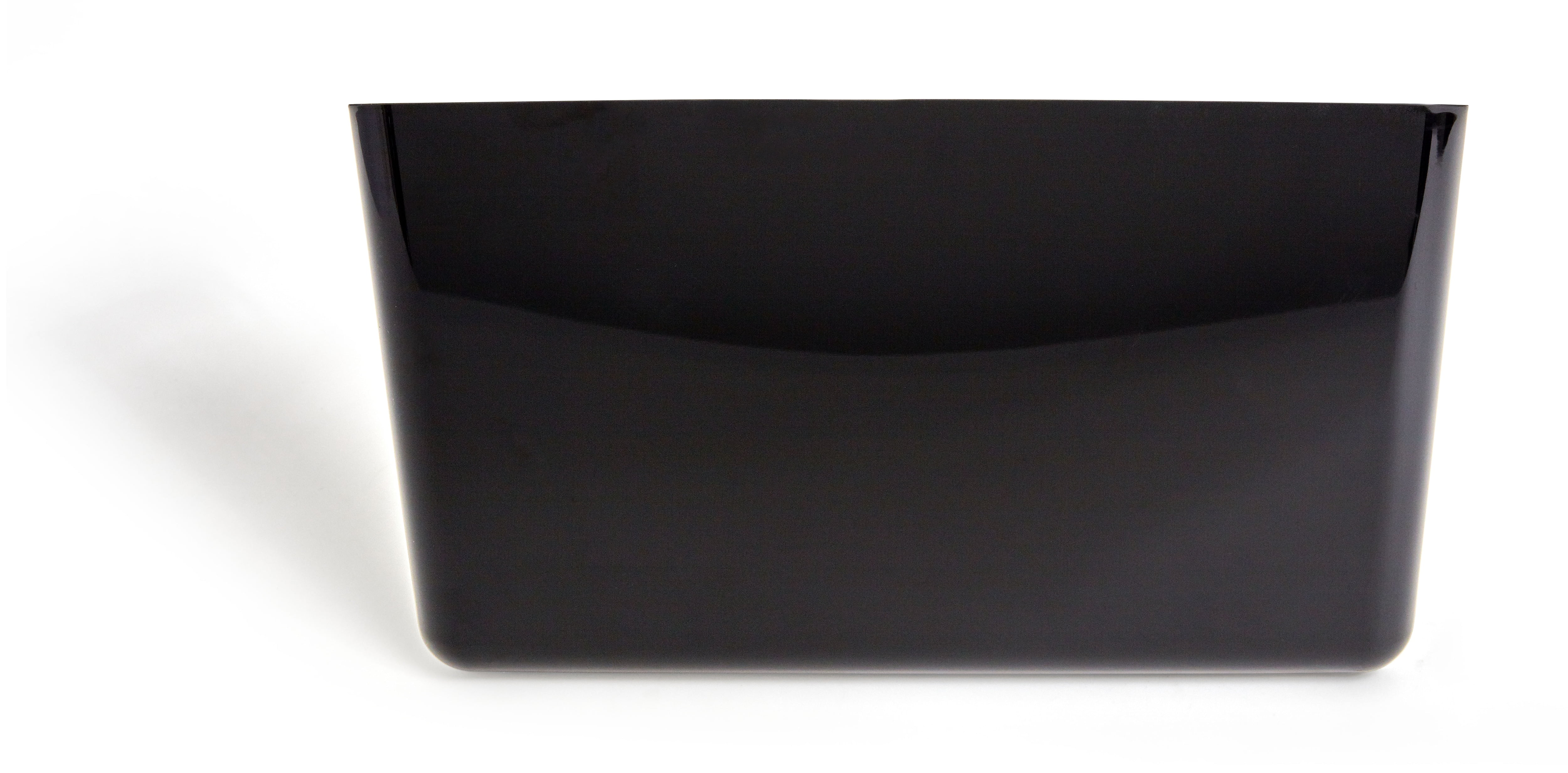 TRU RED Unbreakable Plastic Letter Wall File Blk TR55341