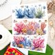 thumbnail image 4 of Juego de 3 calcomanías de conchas de coral para frotar, 4 of 9
