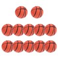 thumbnail image 1 of 12pcs Elastic Rubber Small Basketball Bounce Ball Handmade Doll DIY Sports Tpys, 1 of 9
