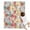 Pioneer Flower Floral, variant on Pioneer Flower Floral Print Pattern Blanket,Comfortable Soft Lamb Wool Throw Blanket,All Season,Warm Lightweight Blankets for Sofa Bed Couch Living Room Chair,30"x40"