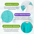 thumbnail image 5 of Teal Disposable Lab Jackets, 45 GSM SMS PPE, 100 Count, 2X-Large, 5 of 8