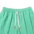 thumbnail image 6 of Paiwinds Men's Cargo Shorts with Zipper Pockets Nylon Elastic Waist Drawstring Casual Work Sports Shorts, 6 of 9