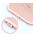 thumbnail image 3 of (Oro rosa) 4 tapones antipolvo compatibles con iPhone 11, 12 Protección de carga antipolvo compatible con iPhone 11, 12, Pro, Max/X/XS/XR, 7, 8 Plus, iPad Mini/Air, 3 of 5