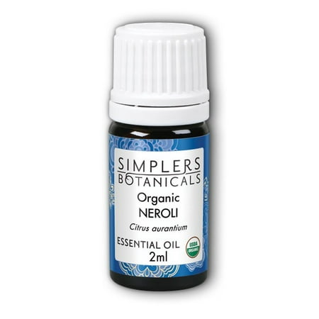Essential Oil Neroli Organic Simplers Botanicals 2 ml Liquid