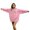 Pink, variant on Unisex Oversized Hoodie For Adults Couple Matching Cozy Pullover With Front Pocket Comfortable Streetwear