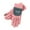 5-Pink, variant on YAYUBA White Gloves,Winter Thermal Ski Mittens with Touchscreen Fingers Insulated Cold Weather Sports Gloves for Outdoor Adventures,White