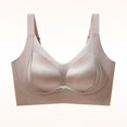 thumbnail image 2 of Turilly Bras Womens Round Neck Wireless Bra With Wide Straps Invisible Everyday Comfort Everyday Bras, 2 of 9