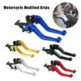 thumbnail image 2 of Manija de freno de motocicleta Sidaley ajustable negro, 2 of 6