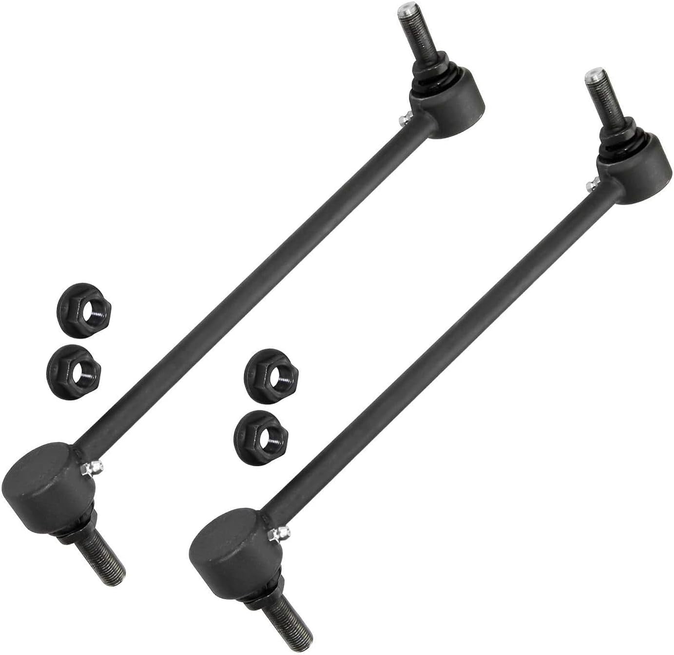 Detroit Axle - Front Tie Rods Sway Bars Kit for 2014-2019 Chevrolet Impala, 2013-2015 Malibu, 2012-2016 Buick LaCrosse, 2012 2014-2017 Regal, 2 Sway Bar Links 4 Inner Outer Tie Rod Ends