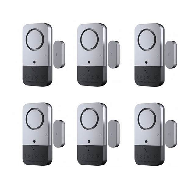 Door Window Alarm 120dB Loud Door Window Home Alarm Baby Security Protection Window Magnetic Sensor Detectors Burglar Kit