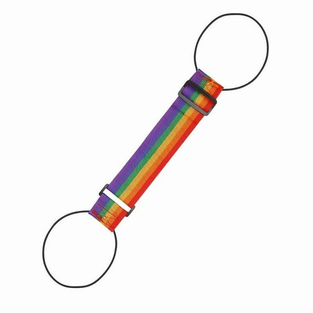 SIYTUAU Elastic Fastening Belt For Luggage Packing Strap Travel Bag Fixed Hanging Strap 25.2 Inch Multicolor Cloth Material Colorful