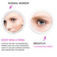 thumbnail image 6 of Glam Hobby Magnifying Mirror with Suction Cups - Triple Suction Cup Stick on Mirror with 15X Magnification. Portable Travel Makeup Mirror, Magnified Cosmetic Mirror with Cloth. Mirrors for Dorm Decor, 6 of 7