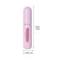 thumbnail image 2 of Descuentos Relámpago, Botella de perfume de plástico de 5 ml con relleno inferior, minibotellas de perfume en aerosol portátiles, reutilizables y con relleno a presión inferior Akmoler, 2 of 8