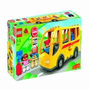Angle View: LEGO Duplo Legoville Bus (5636)
