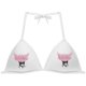 thumbnail image 1 of Hello Kitty-Sujetador de cuello colgante de algodón para niñas, ropa de baño de dibujos animados de Anime, Melody Kuromi, Bikini femenino sin anillo de acero, regalo de verano, 1 of 4