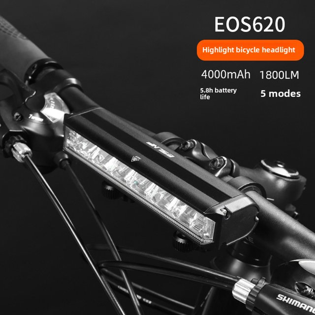 2600 Lumens High Brightness Bicycle Headlight - Aluminum Alloy Construction, USB Rechargeable - Essential Night Riding Gear for Mountain & Road Cycling - Compact, Portable Design with Durable Outdoor