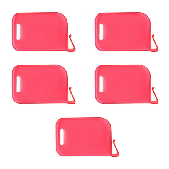 5Pcs Plastic Trading Card Box Baffle Clip Portable Card Box Divider Spacer Card Storage Partition Board Enduring
