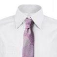thumbnail image 2 of Floral Necktie, Pastel Blossoming Spring Art, Dress Tie, 3.7", Baby Pink Pale Mauve, by Ambesonne, 2 of 3
