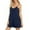 Navy, variant on JIUKE Womens Jumpsuits Summer Casual Sleeveless Rompers Deep V Neck Loose Fitted Overalls with Pockets