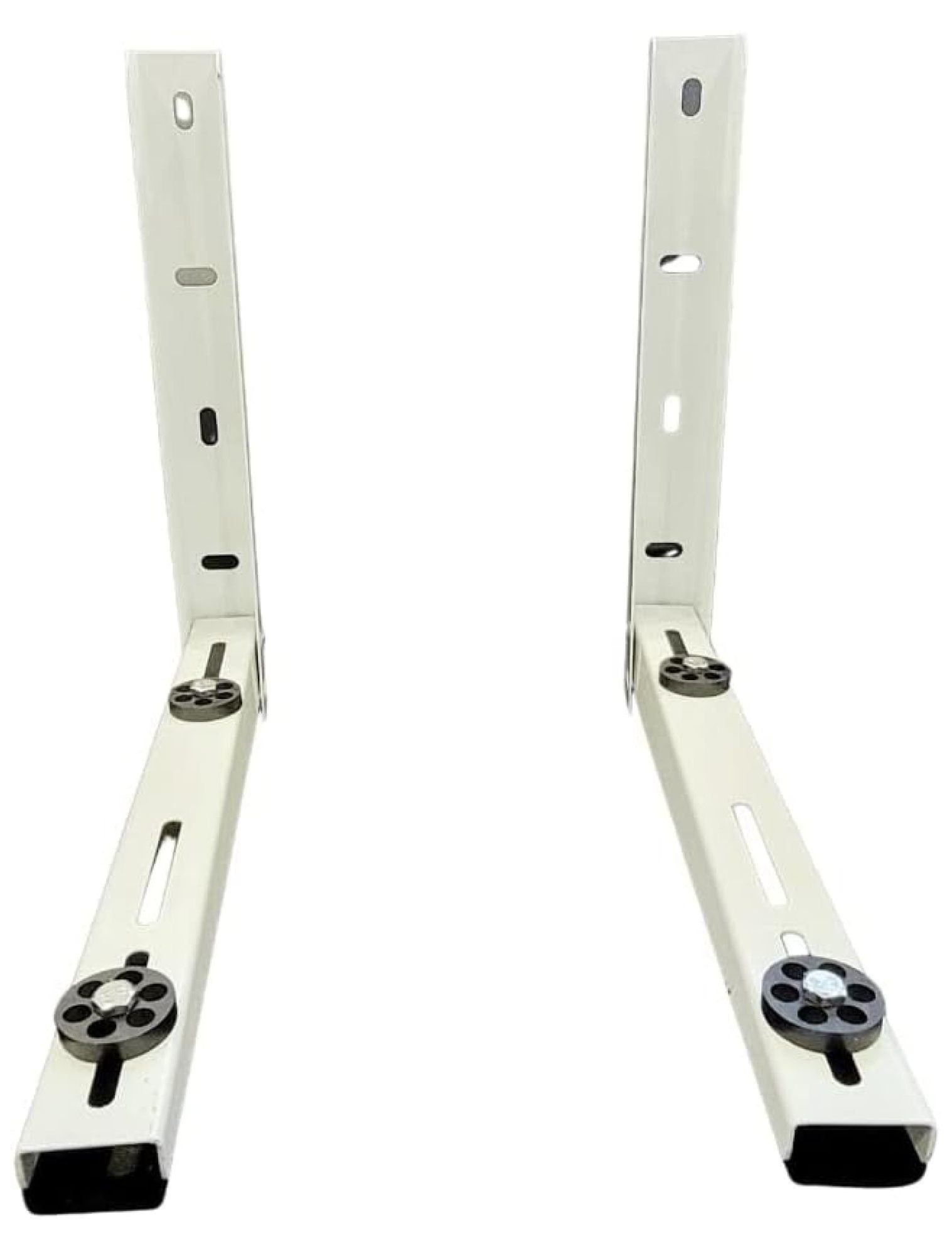 Heavy Duty Outdoor Bracket-Steel Plate, ,Air Conditioner Support Brackets, Bracket Stand for Mounting Mini Split Fits 7000-12000 Btu Units,Two-Way mounting Design,Support up to 260lbs.
