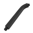 thumbnail image 5 of Shower Head Arm Square Brass Wall Mounted Rustproof 10in Shower Head Extension Arm for Bathroom Black, 5 of 8