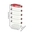 thumbnail image 2 of Stackable Sealed Food Storage Container for Kitchen Pantry Camping and Travel with Secure Lid Design, 2 of 3